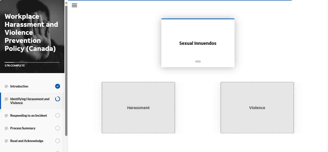 Workplace Harassment and Violence Prevention Policy (Canada)